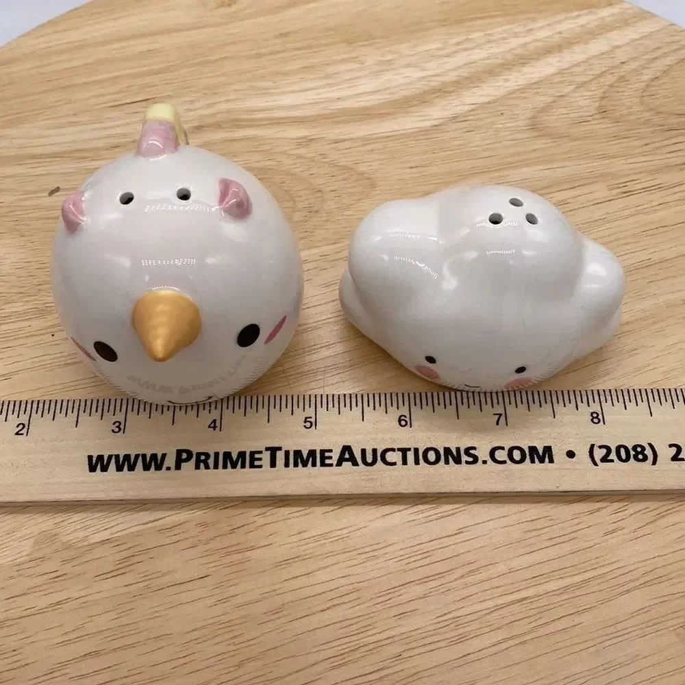 Smoko Inc Unicorn and Cloud Ceramic Salt and Pepper Shakers